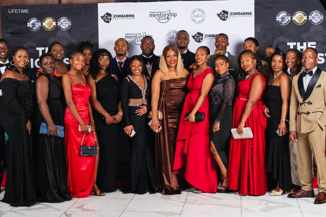 The LC Shipping team at the Zimbabwe CEO’s Network awards gala